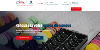 Nouveau site Thermo Steph Dupuis Thermoformage