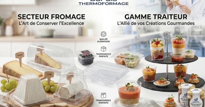 Fromage & Traiteur : Sublimez et protégez vos créations